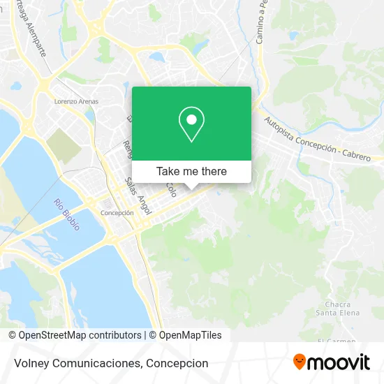 Volney Comunicaciones map