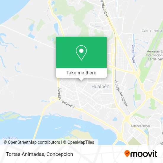 Tortas Animadas map