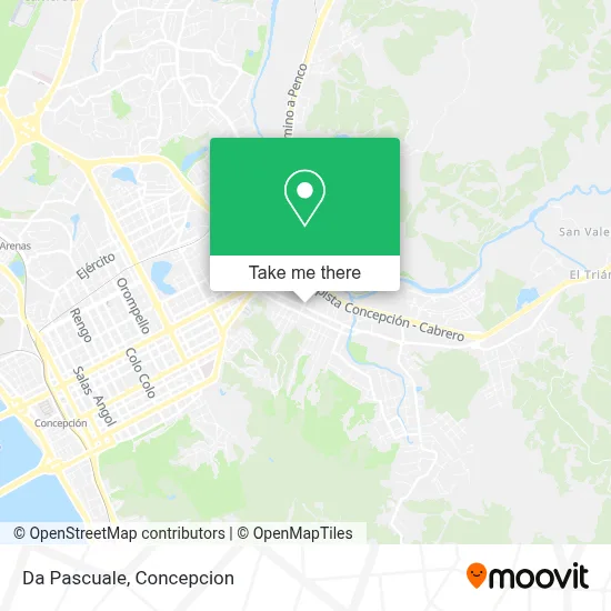 Da Pascuale map