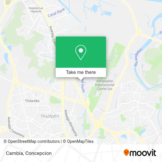 Cambia map