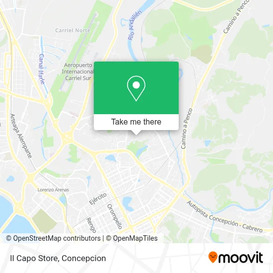 Il Capo Store map