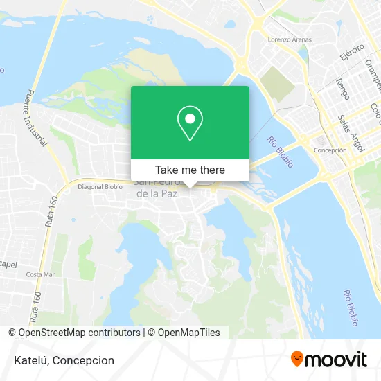 Katelú map