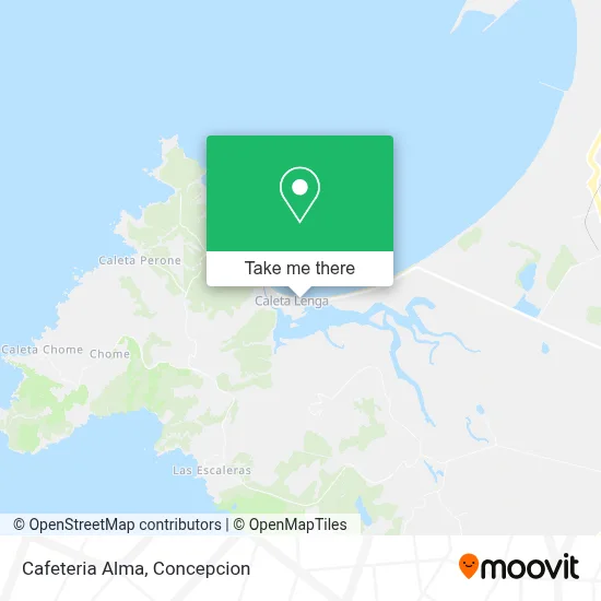 Cafeteria Alma map