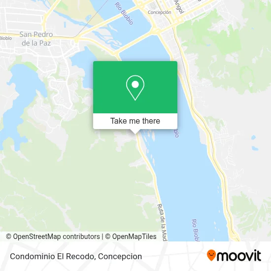 Condominio El Recodo map