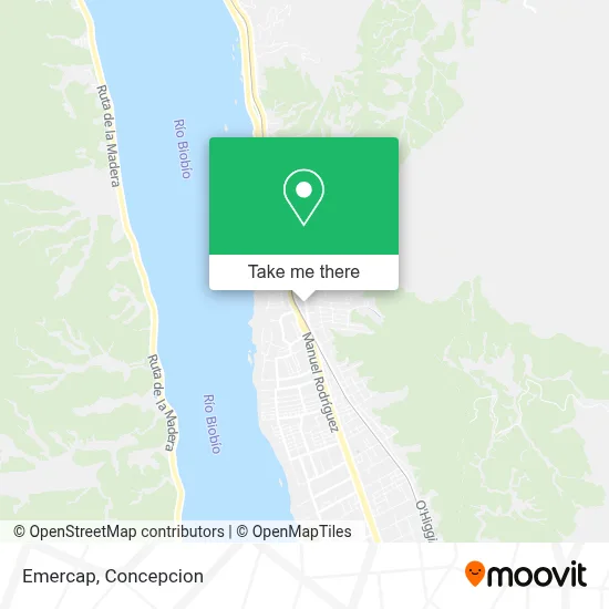 Emercap map