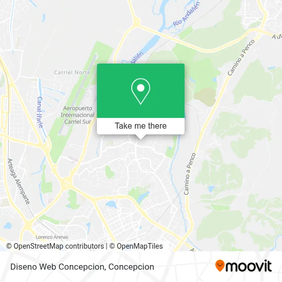 Diseno Web Concepcion map
