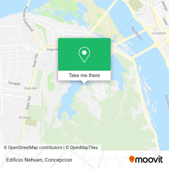 Edificio Nehuen map
