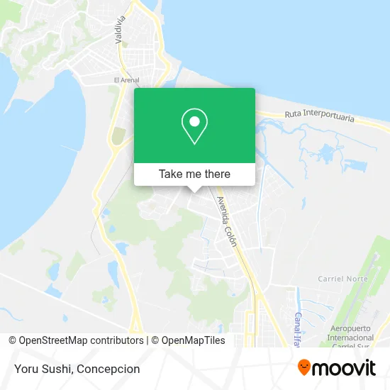 Yoru Sushi map