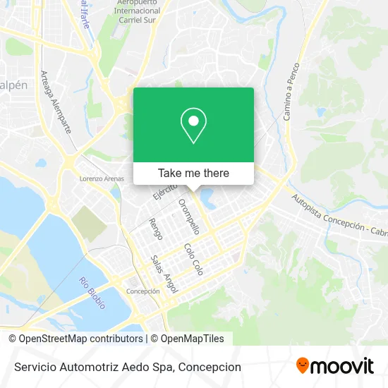 Servicio Automotriz Aedo Spa map