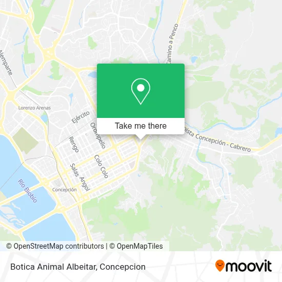 Botica Animal Albeitar map