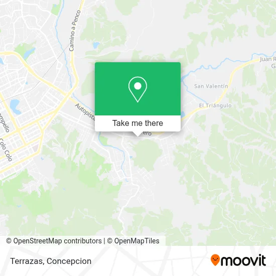 Terrazas map