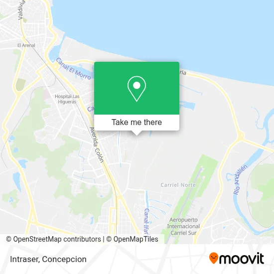 Intraser map