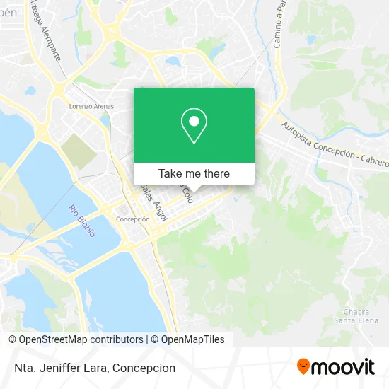 Nta. Jeniffer Lara map