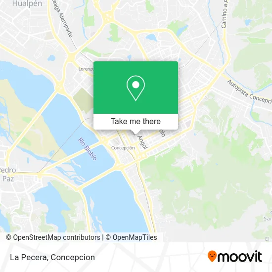 La Pecera map