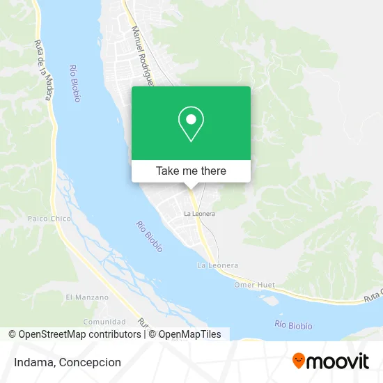 Indama map