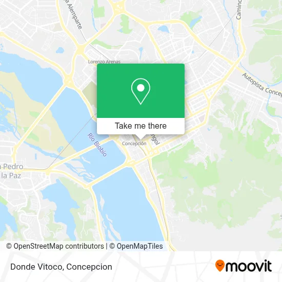 Donde Vitoco map