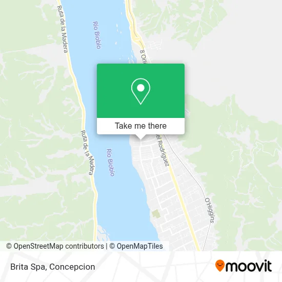 Brita Spa map