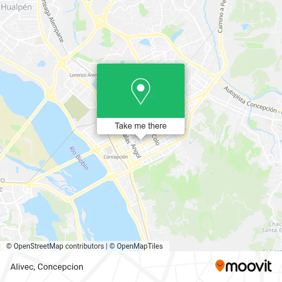 Alivec map