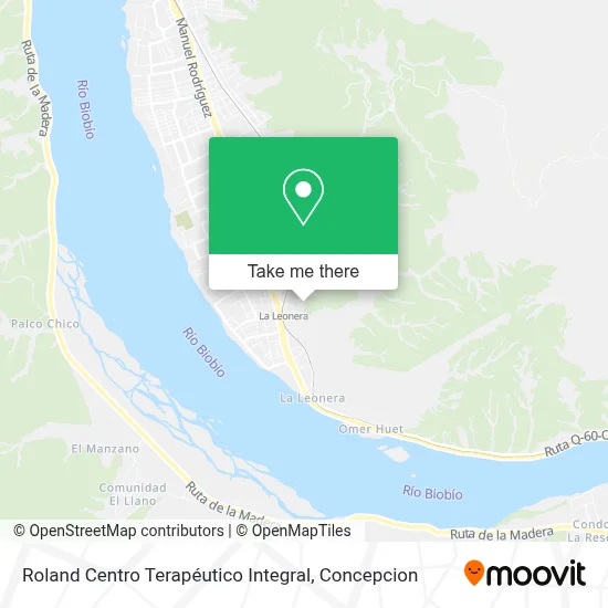 Roland Centro Terapéutico Integral map
