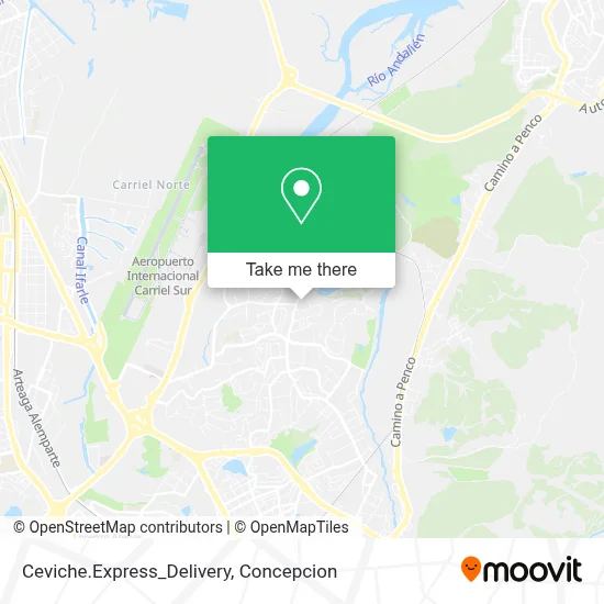 Ceviche.Express_Delivery map