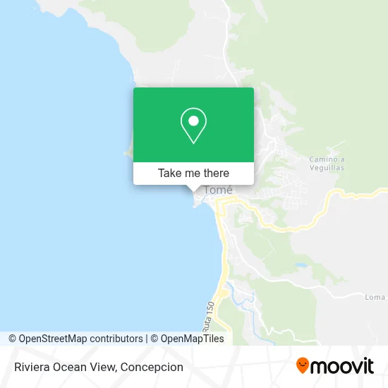 Riviera Ocean View map
