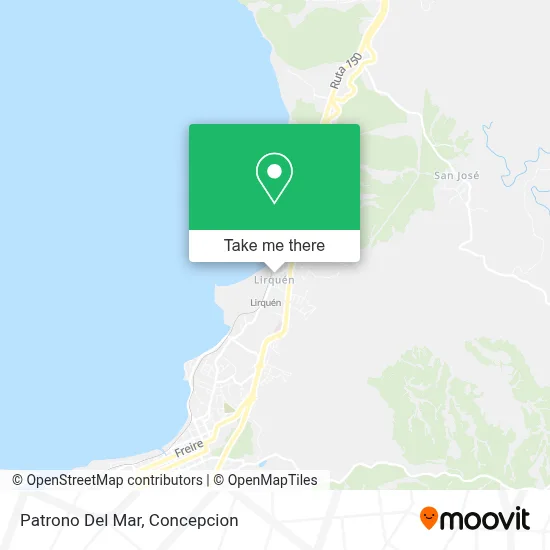 Patrono Del Mar map
