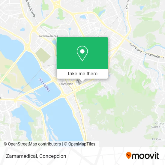 Zamamedical map