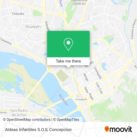 Aldeas Infantiles S.O.S map
