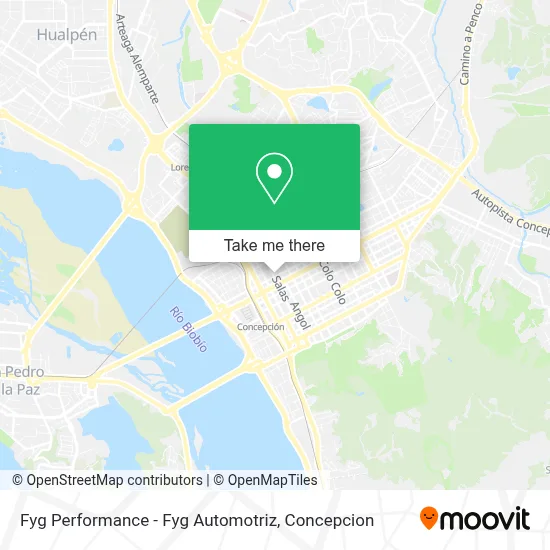 Fyg Performance - Fyg Automotriz map