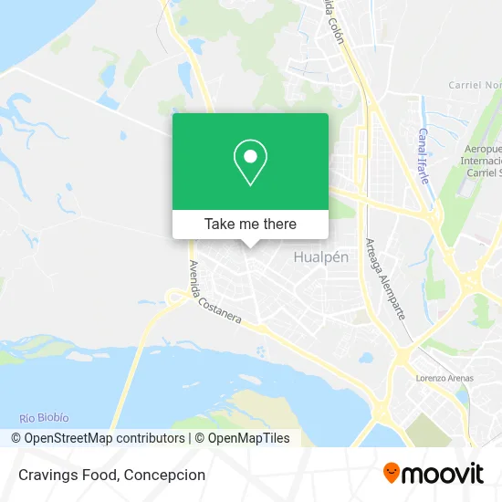Cravings Food map