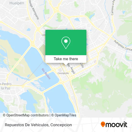 Repuestos De Vehiculos map
