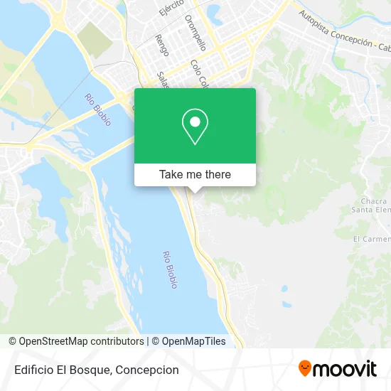 Edificio El Bosque map