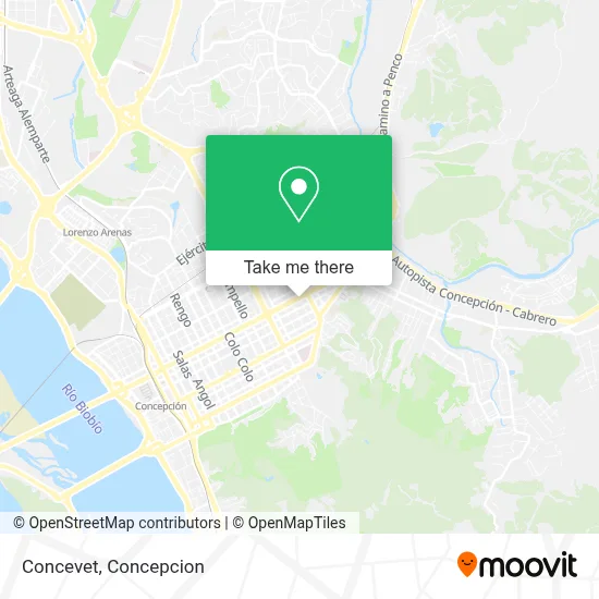Concevet map