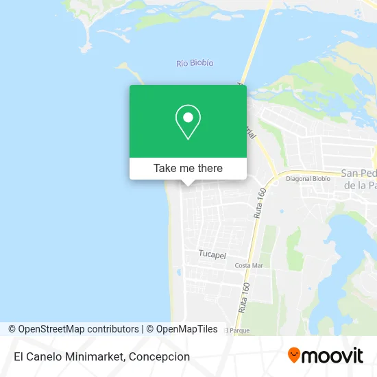 El Canelo Minimarket map