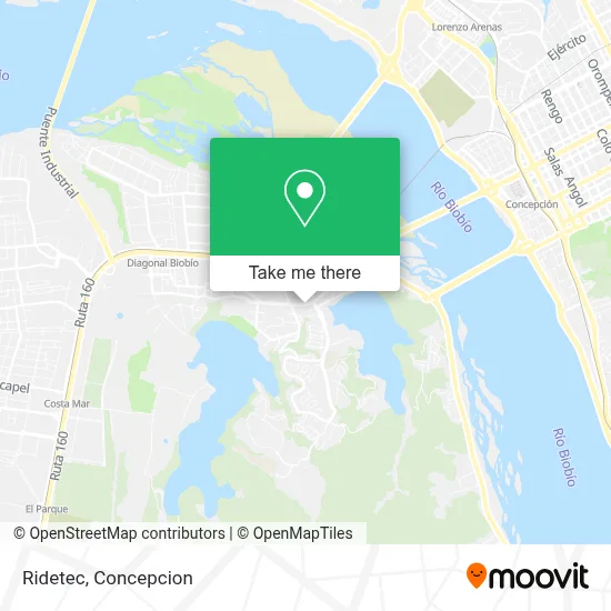 Ridetec map