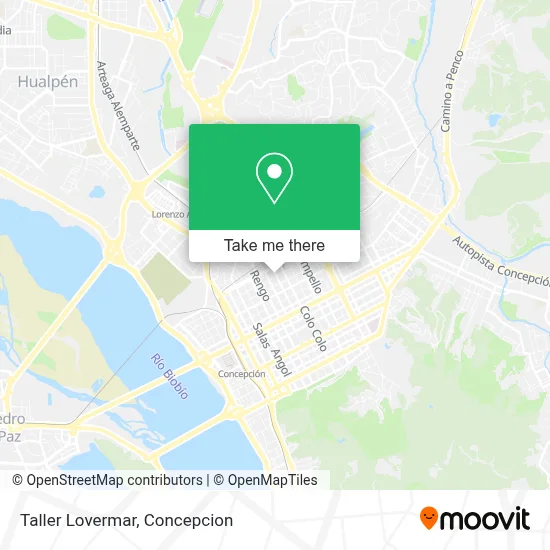 Taller Lovermar map