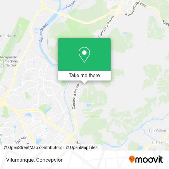 Vilumanque map