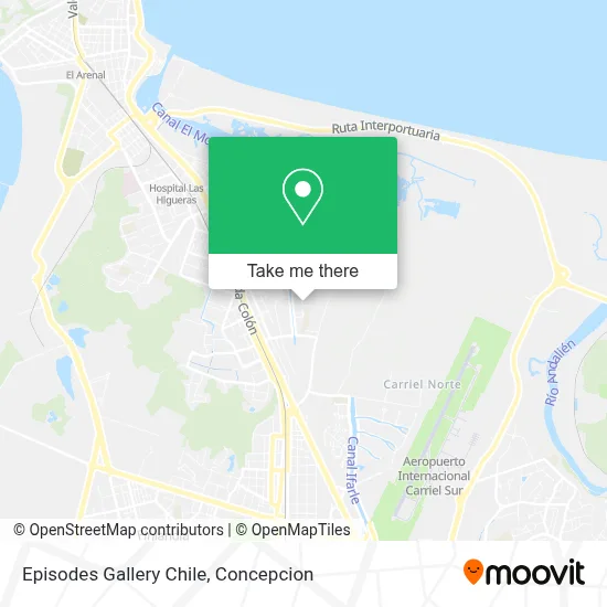 Episodes Gallery Chile map