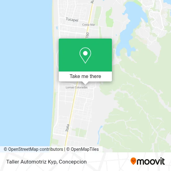 Taller Automotriz Kyp map