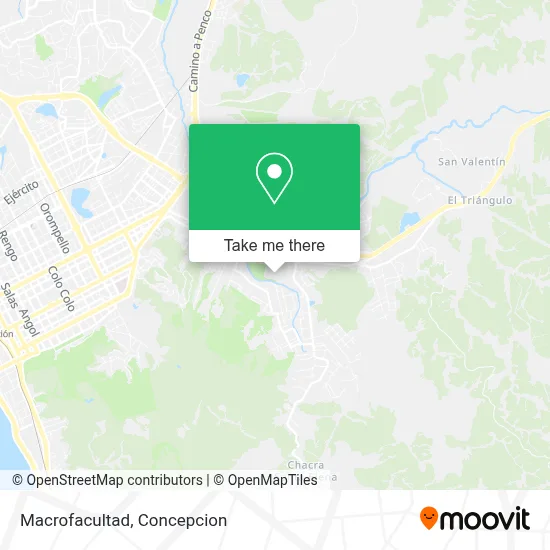 Macrofacultad map