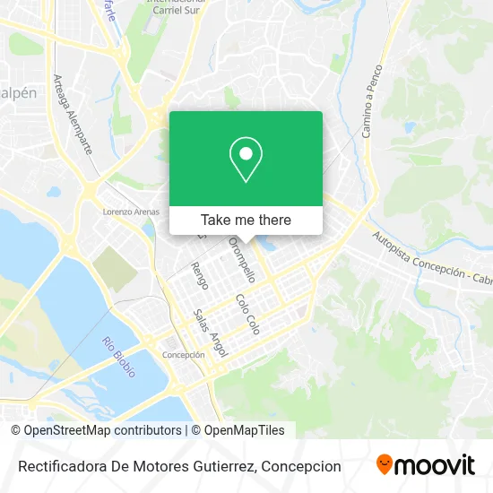 Rectificadora De Motores Gutierrez map