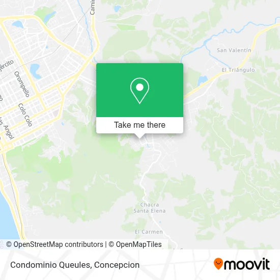 Condominio Queules map