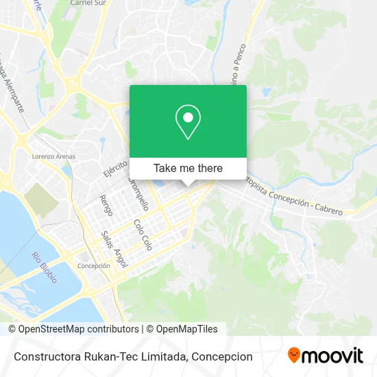 Constructora Rukan-Tec Limitada map