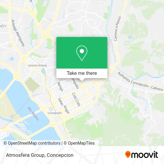 Atmosfera Group map