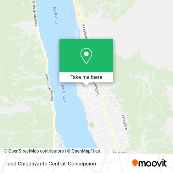 Iasd Chiguayante Central map