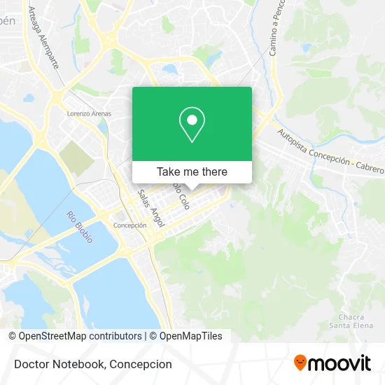 Doctor Notebook map