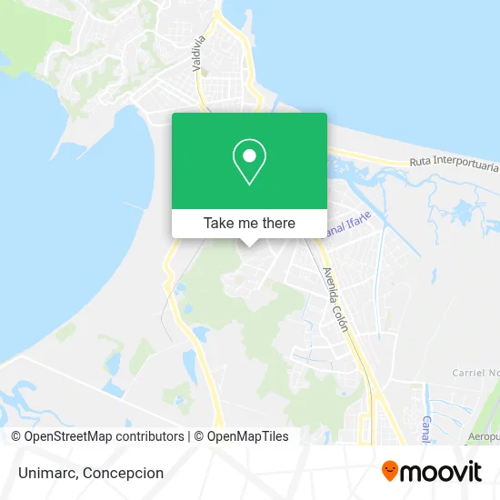 Unimarc map