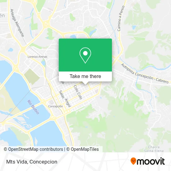 Mts Vida map