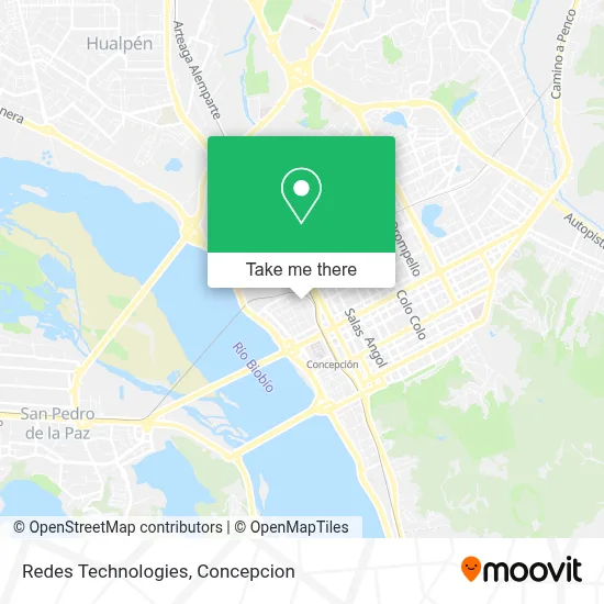 Redes Technologies map