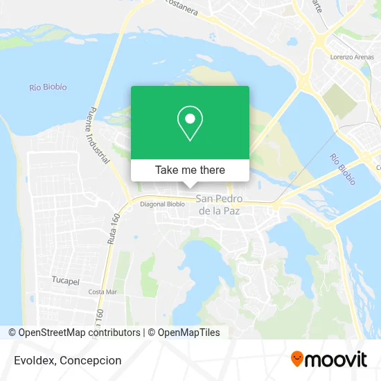 Evoldex map